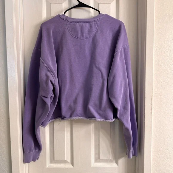 Sly Fox Threads x Krista Horton Cool Mom cropped sweatshirt XL - Picture 2 of 2